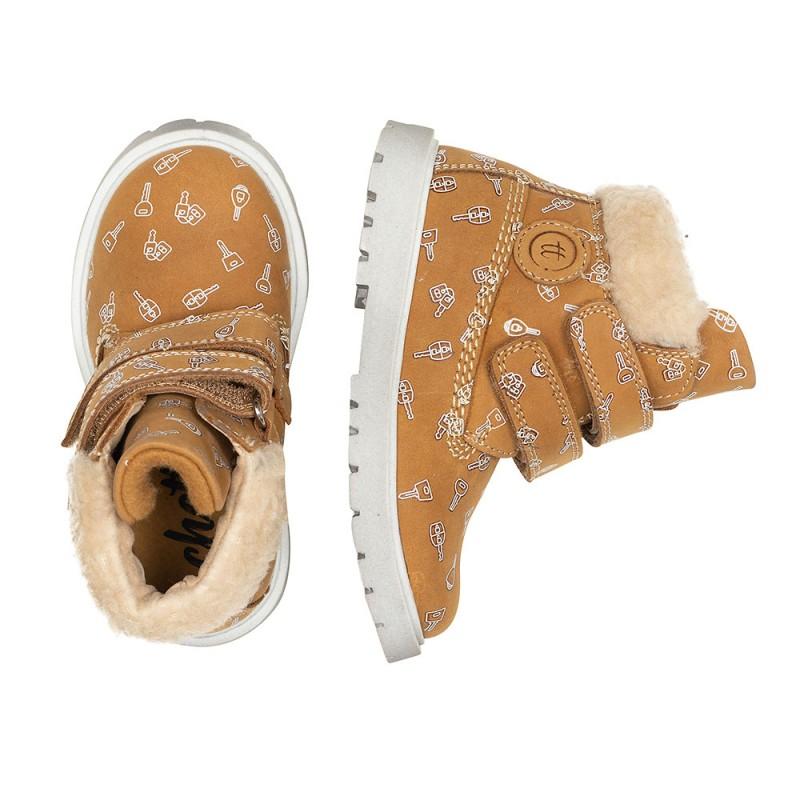 Chetto Bota niño con dos velcros - 100% piel Grandes ahorros