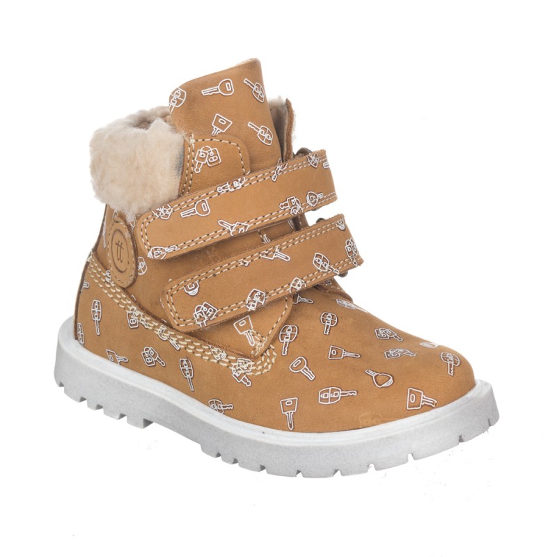 Chetto Bota niño con dos velcros - 100% piel Grandes ahorros