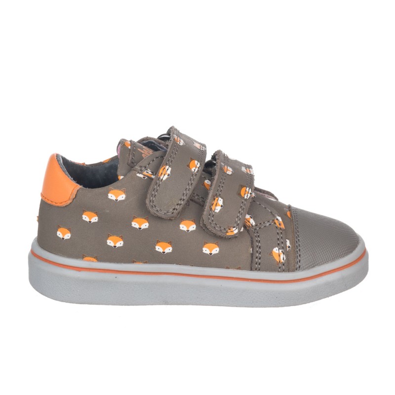 Chetto Zapato piel con dos velcros
