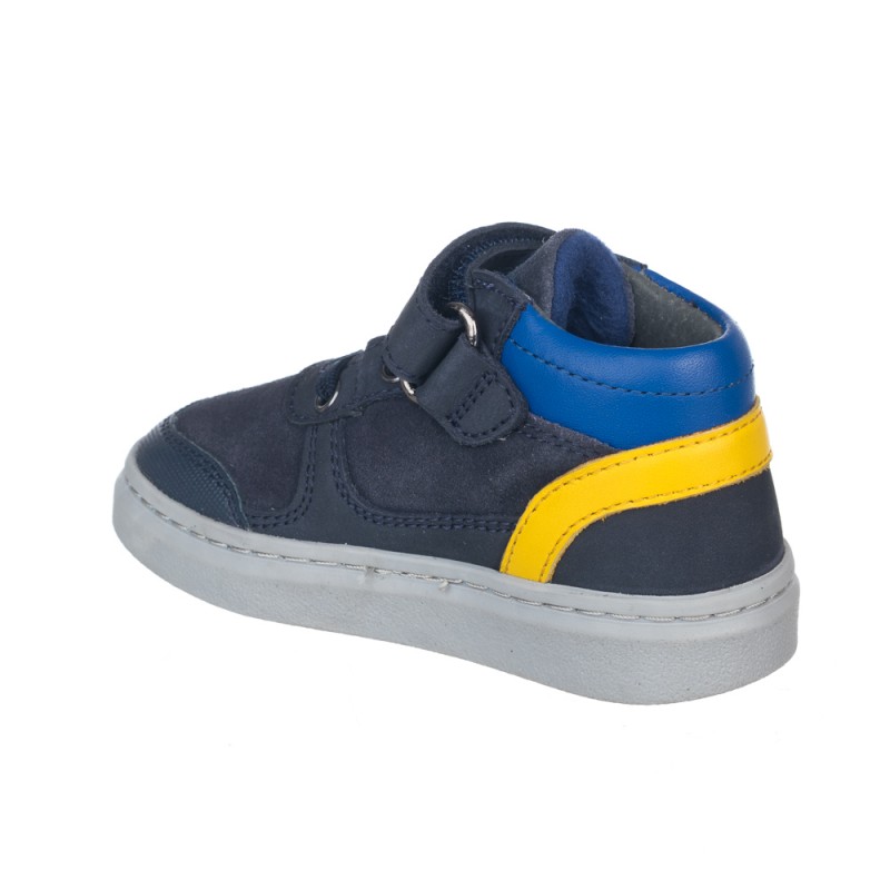 Chetto Botin niño con velcro y cordones en piel Devoluciones gratuitas