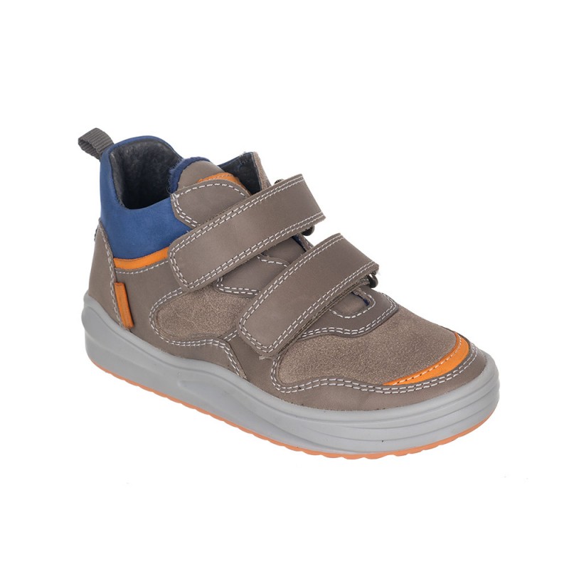 Chetto Bota Deportiva para niño a dos velcros en piel Outlet
