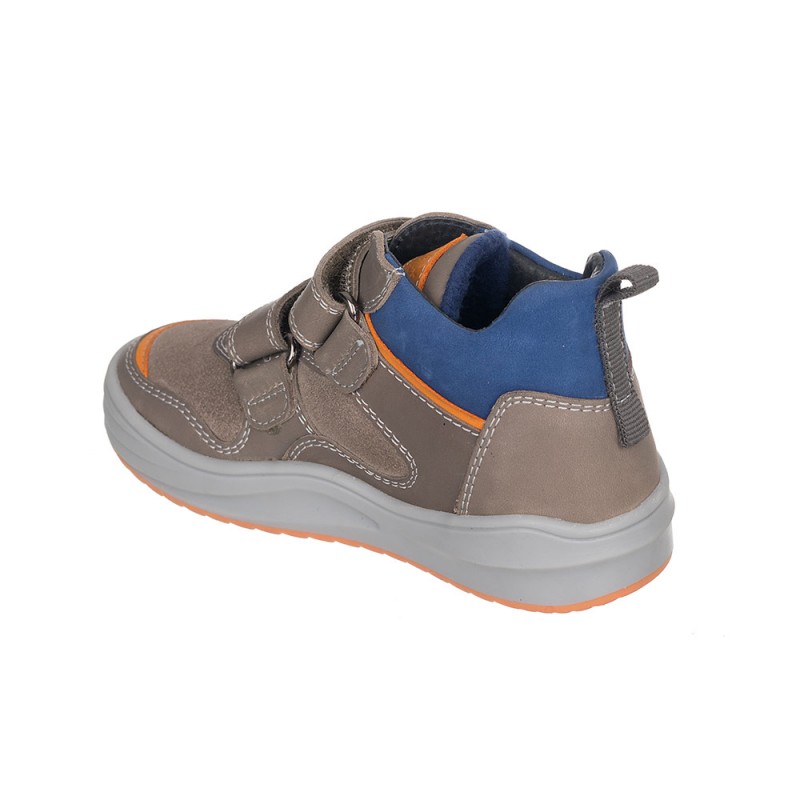 Chetto Bota Deportiva para niño a dos velcros en piel Outlet