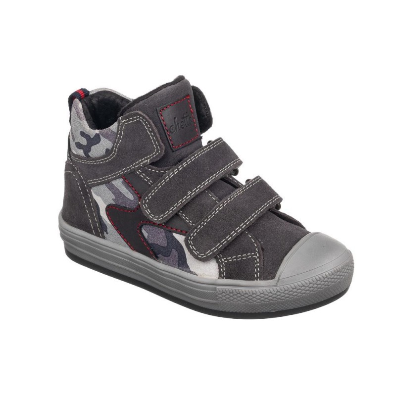 Chetto Bota niño con dos velcros en piel Gran oferta