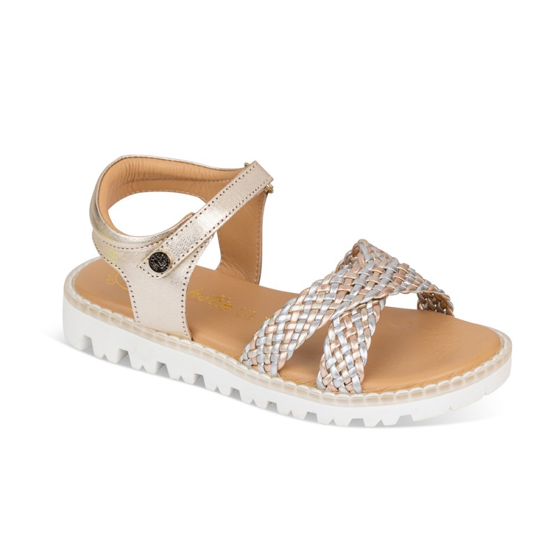 Chetto Sandalia Sport Piel Natural. Velcro/Trenza Oferta especial de fábrica