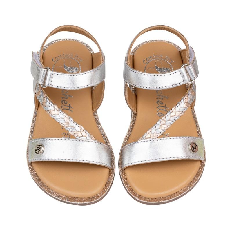 Chetto Sandalia Hawai Piel Cabra. Velcro/Trenza Descuentos del mes