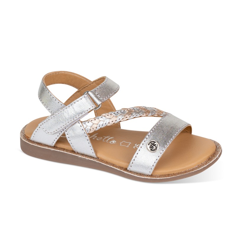 Chetto Sandalia Hawai Piel Cabra. Velcro/Trenza Descuentos del mes