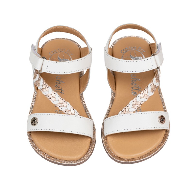 Chetto Sandalia Hawai Piel Cabra. Velcro/Trenza Oferta exclusiva