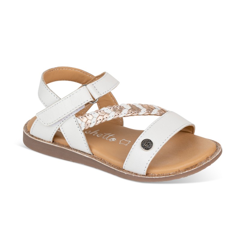 Chetto Sandalia Hawai Piel Cabra. Velcro/Trenza Oferta exclusiva