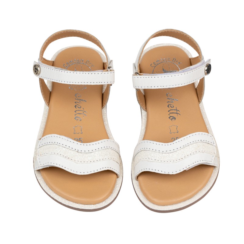 Chetto Sandalia Hawai Piel Cabra. Velcro Última moda