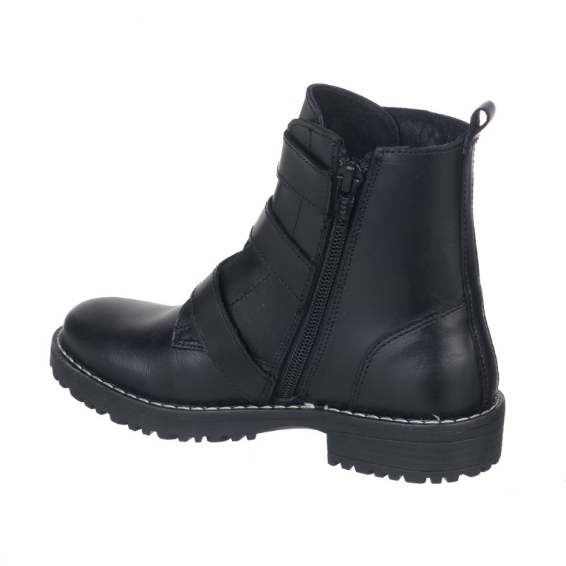 Chetto Botin tres hebillas - vi moda- 100% piel Outlet online
