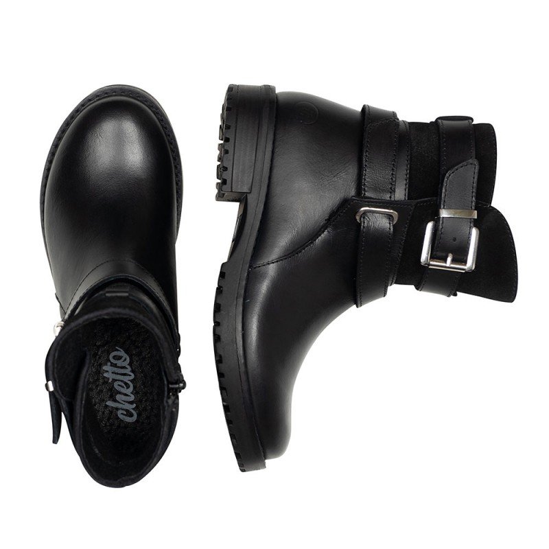 Chetto Botin para niña 100% piel Rebajas