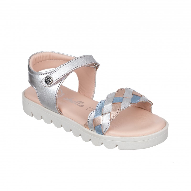 Chetto Sandalia toda en piel con suela hiper flexible Rebajas de fábrica