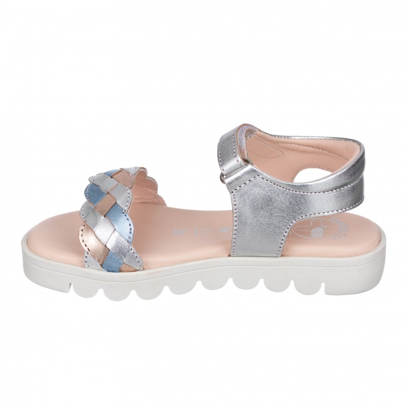 Chetto Sandalia toda en piel con suela hiper flexible Rebajas de fábrica