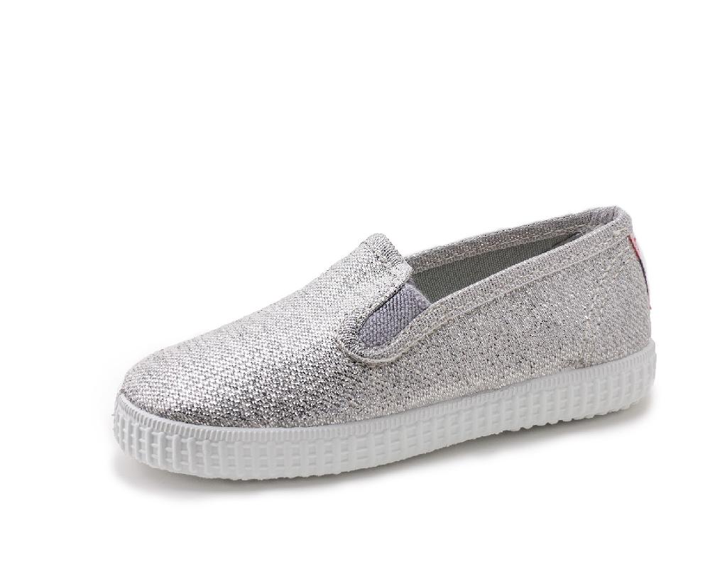 Cienta Zapatilla Slip-on Metalizado Liquidación