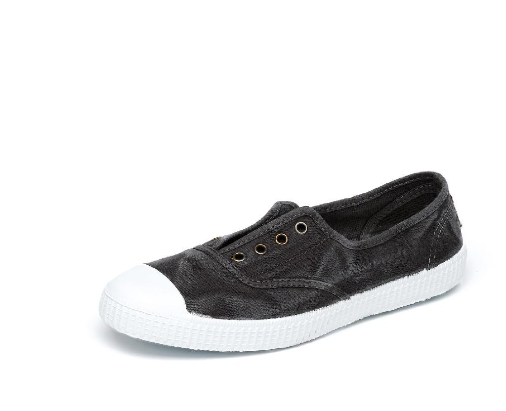 Cienta Zapatilla Ingles Efecto Desgastado Sin Cordones