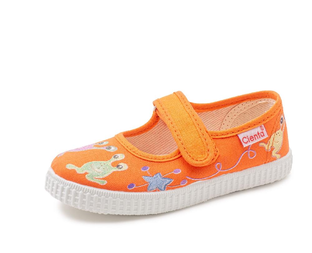 Cienta Merceditas Velcro Rana