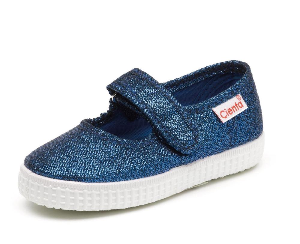 Cienta Merceditas Velcro Metalizada Tienda
