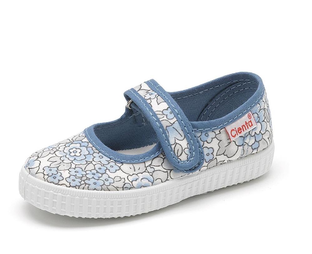 Cienta Merceditas Velcro Flores Rachel Superdescuento