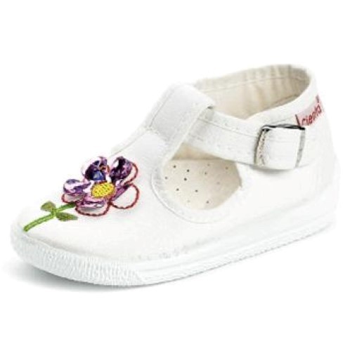 Cienta Zapatilla Pepito Aplique Flor