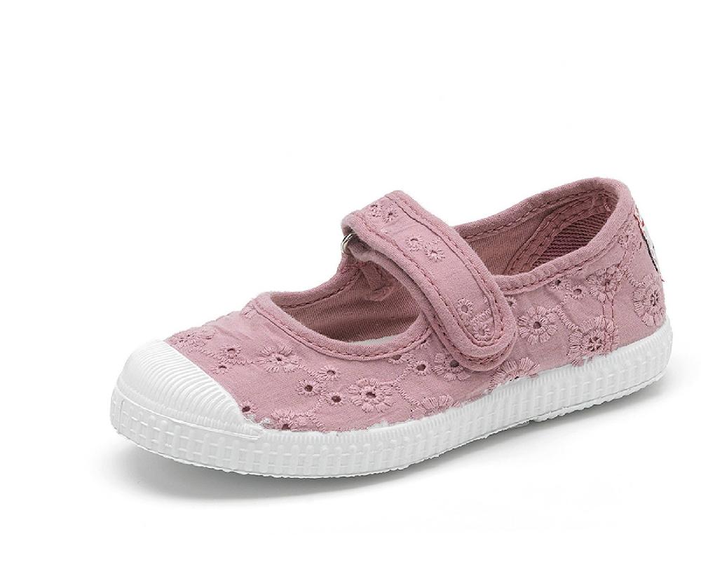 Cienta Merceditas Velcro Bordada Tienda de fábrica