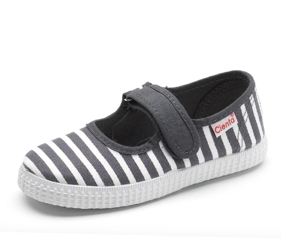 Cienta Merceditas Velcro Rayas Ahorra y exporta