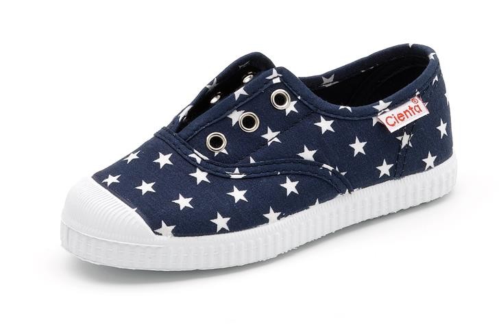 Cienta Zapatilla Ingles sin Cordones Estrellas Precio ultrabajo