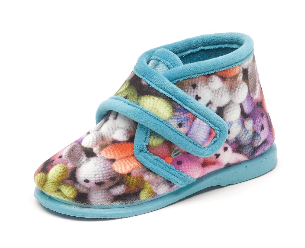 Cienta Zapatilla para Casa Velcro Estampada Ahorra y exporta