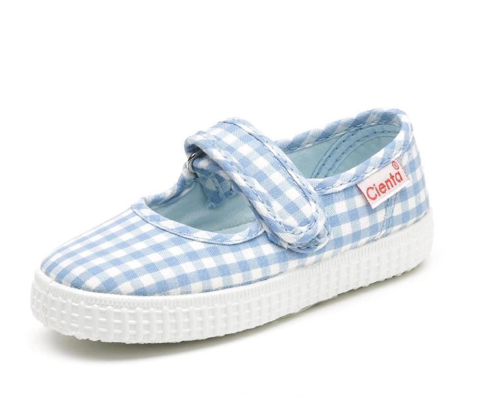 Cienta Merceditas Velcro Cuadros Vichy Solo hoy