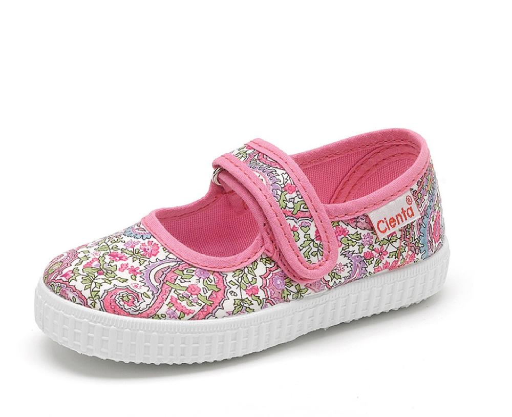 Cienta Merceditas Velcro Flores Liberty Outlet