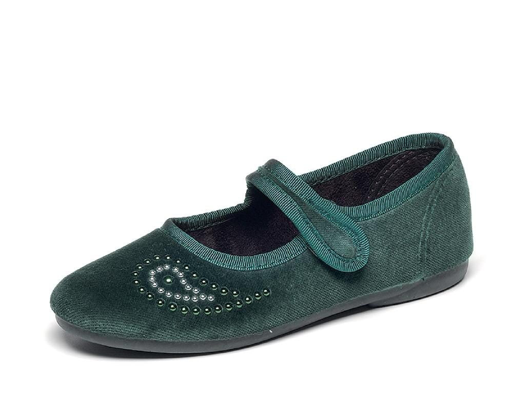 Cienta Bailarina Salon Velcro Lagrima Tienda