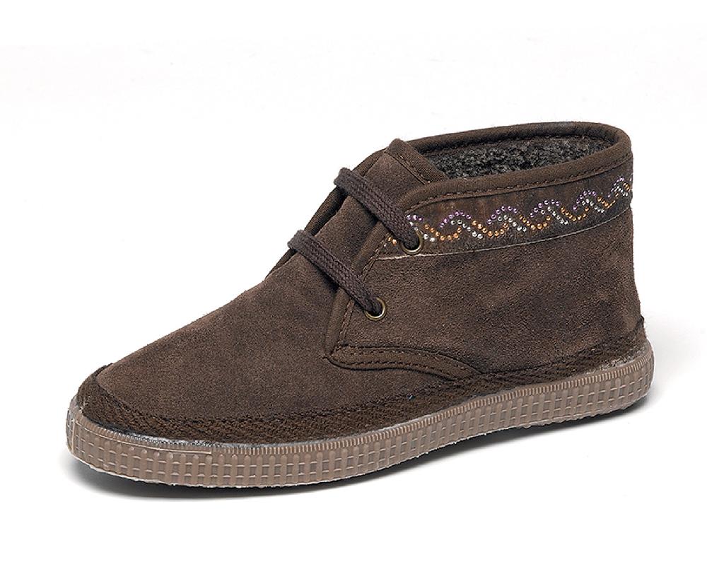 Cienta Bota Safari/Pisacacas Serraje Brillos Rebajas top