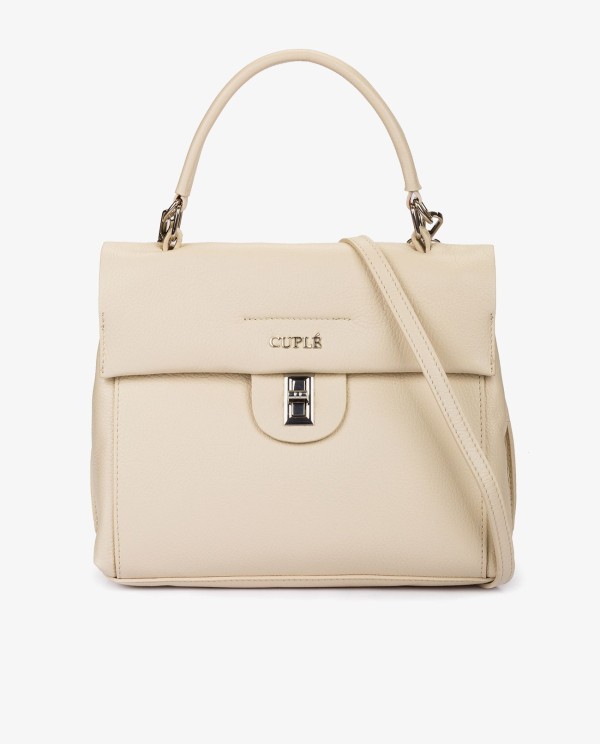 Cuplé BOLSO SHOPPER PEQUEÑO PIEL BEIG