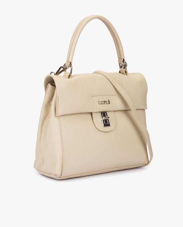 Cuplé BOLSO SHOPPER PEQUEÑO PIEL BEIG Outlet online