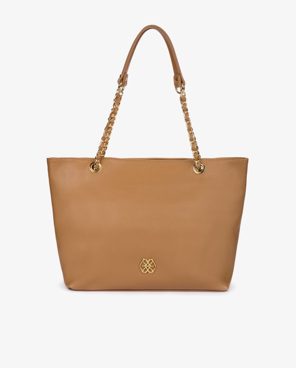 Cuplé SHOPPER CADENA PIEL CUERO