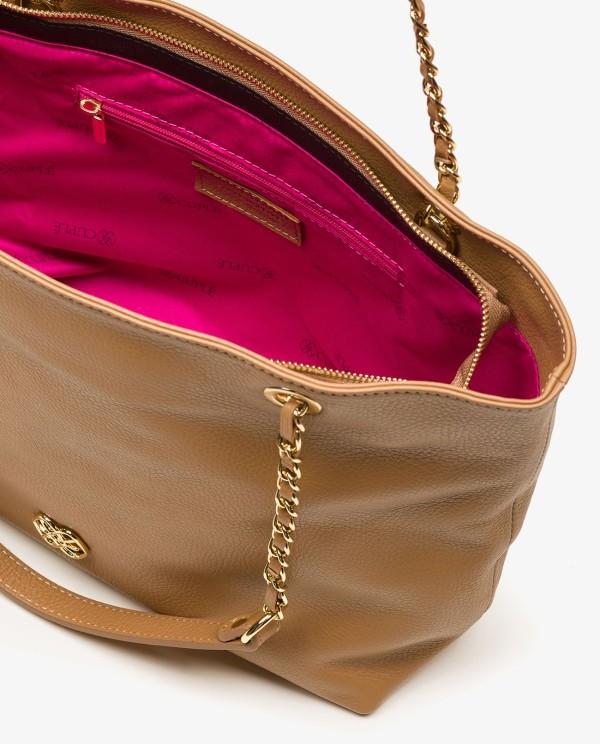 Cuplé SHOPPER CADENA PIEL CUERO Rebajas