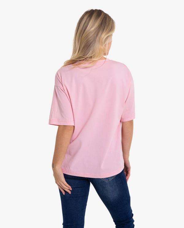 Cuplé CAMISETA ROSA OVERSIZE CUPLÉ LOVE Últimos 2 días