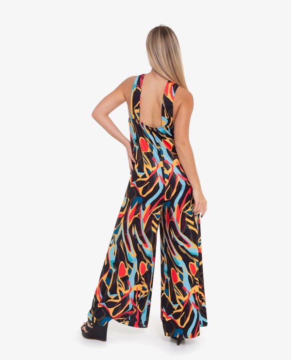 Cuplé MONO HALTER PUNTO ESTAMPADO ARTIST Superdescuento