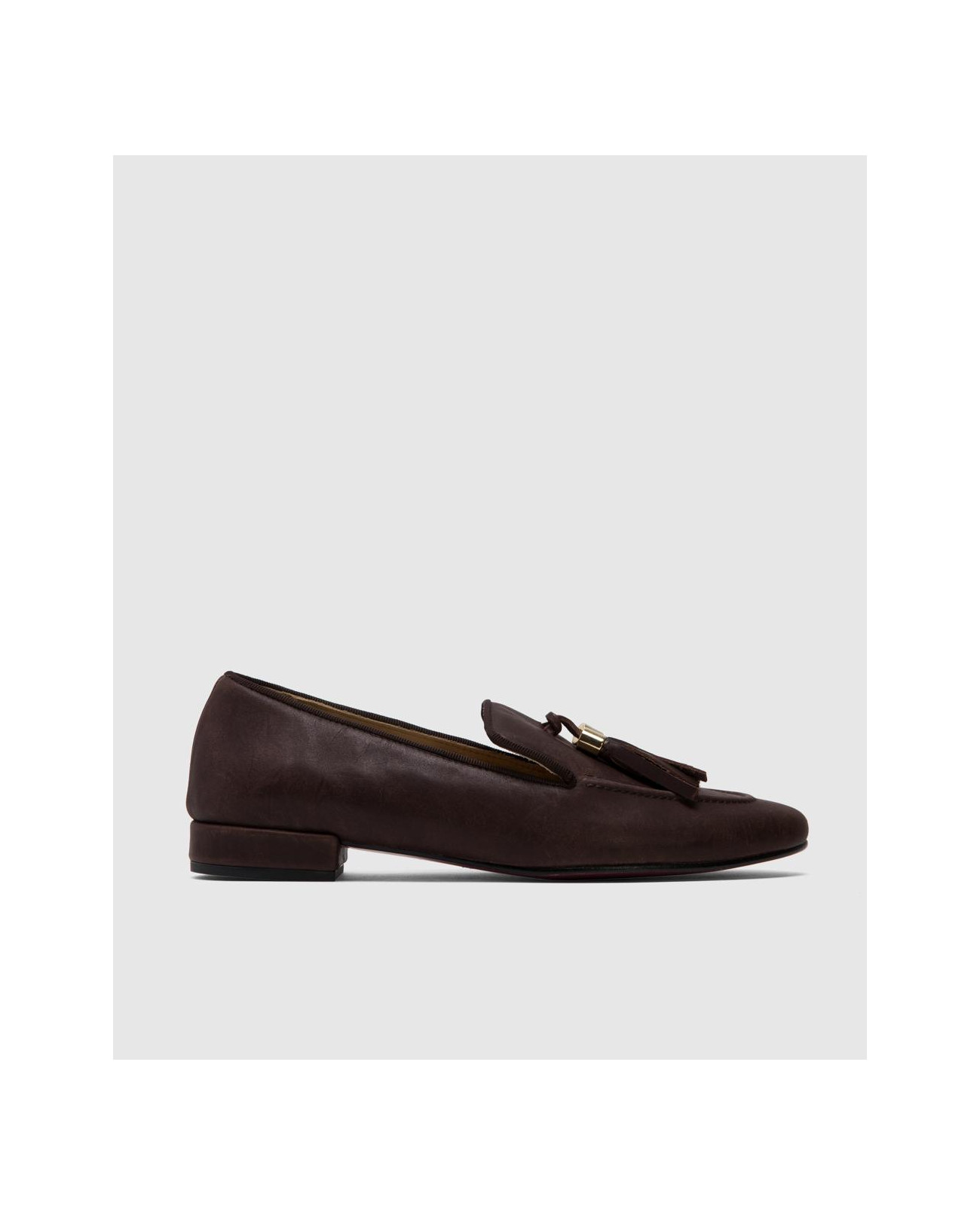 Cuplé MOCASIN SANTANDER NAPA MARRON