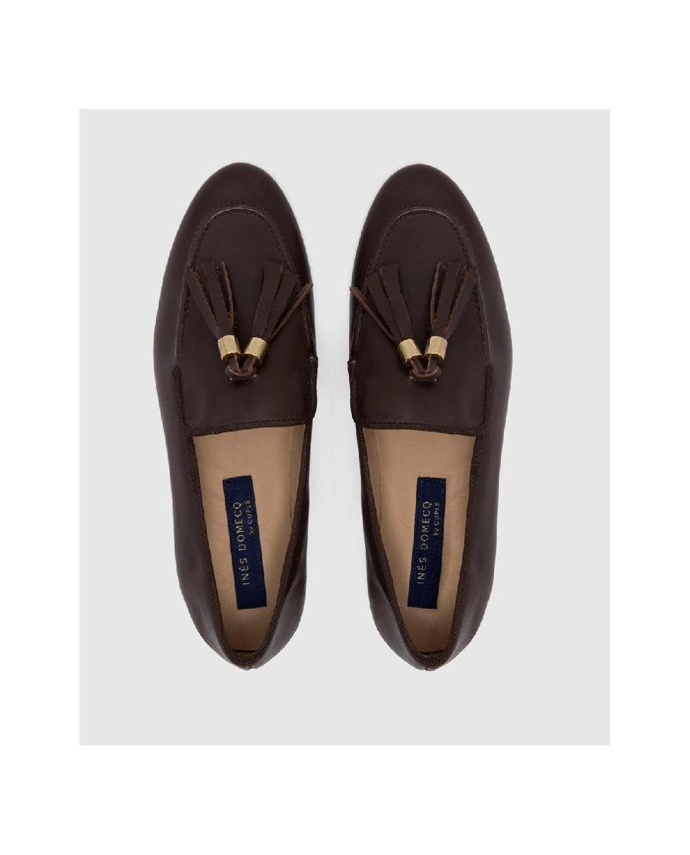 Cuplé MOCASIN SANTANDER NAPA MARRON 2025