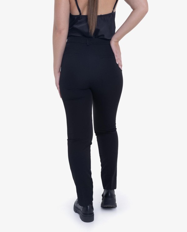 Cuplé PANTALÓN RECTO NEGRO Rebajas de fábrica