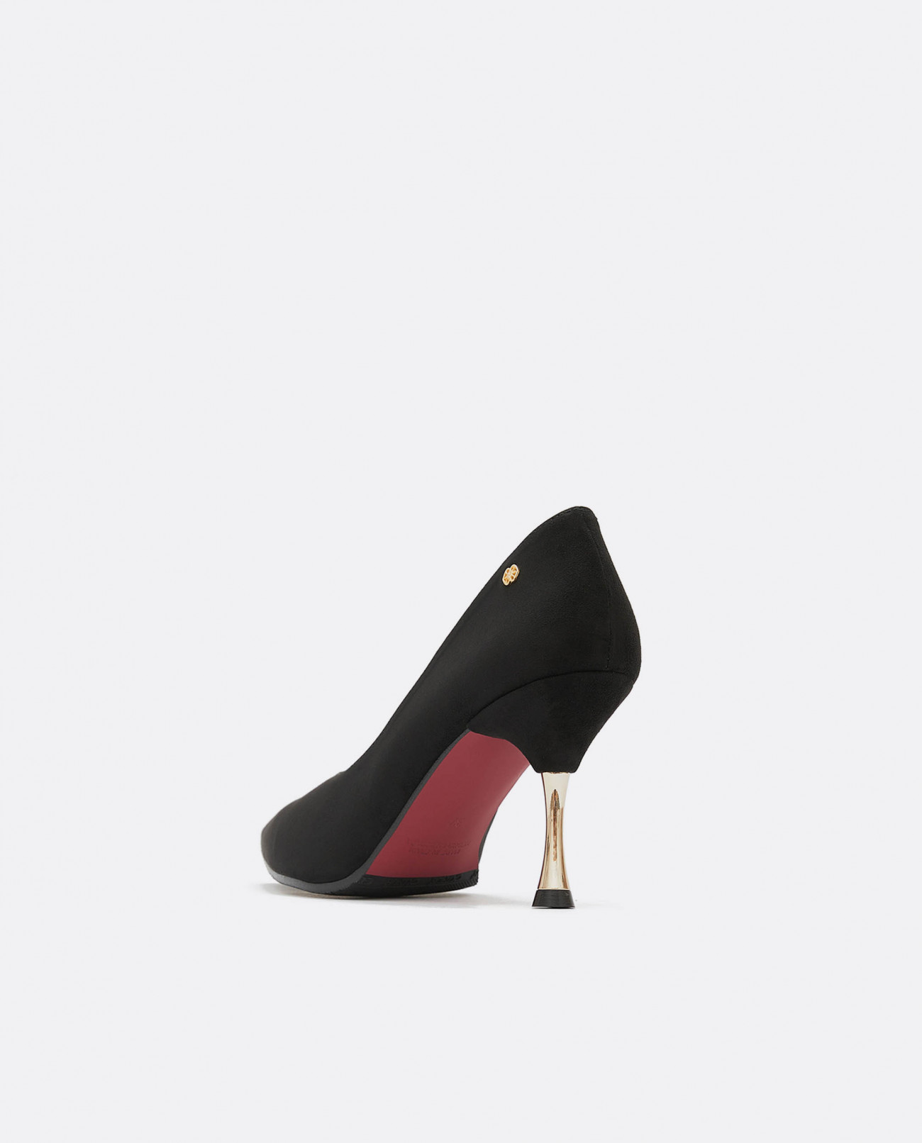 Cuplé SALON PICO ULTRASUEDE NEGRO