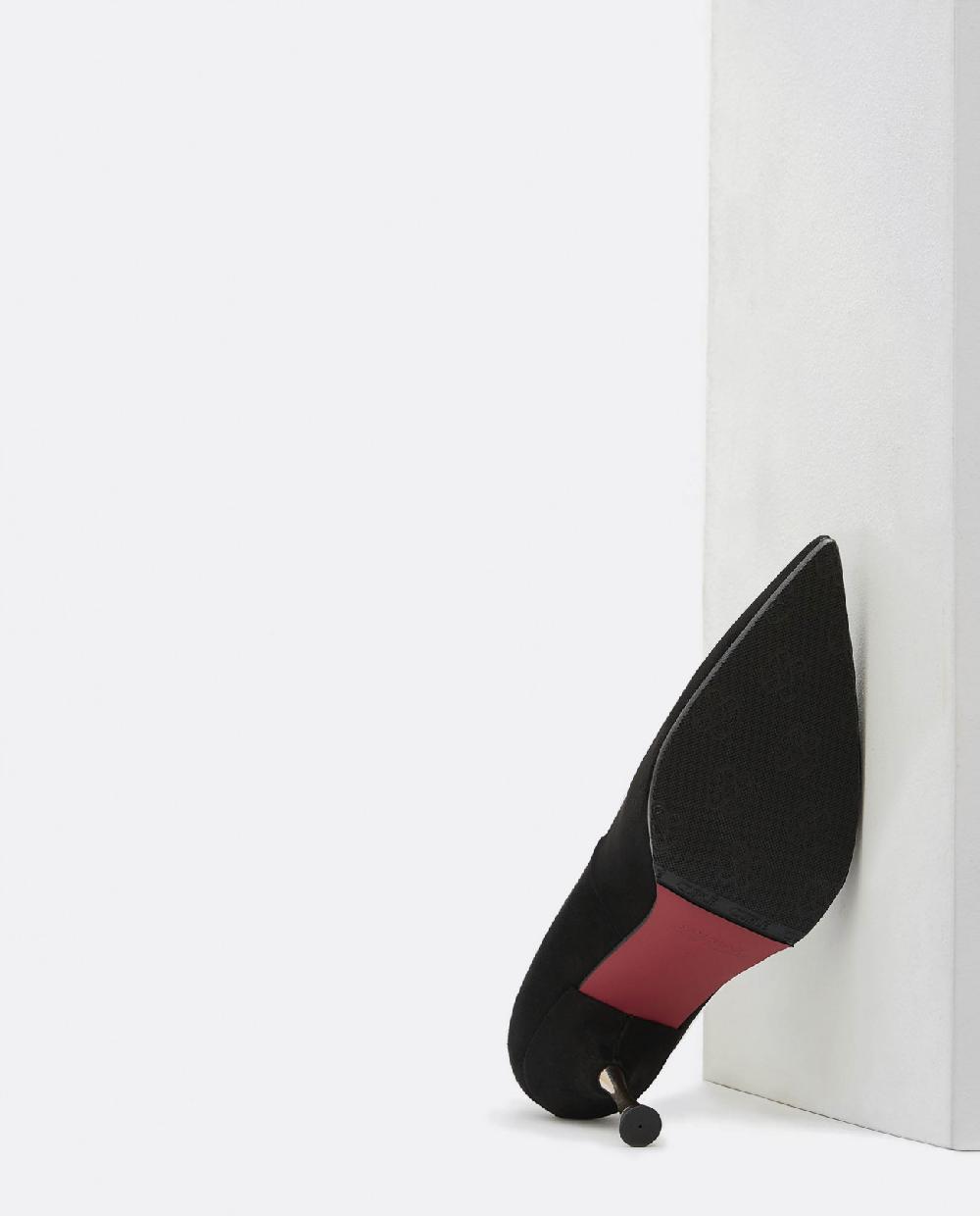Cuplé SALON PICO ULTRASUEDE NEGRO Últimos 2 días
