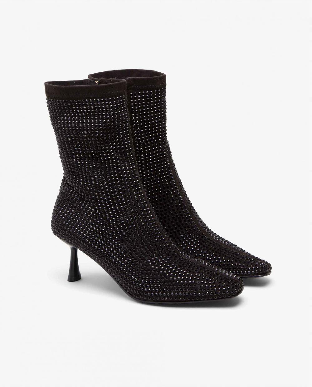 Cuplé BOTIN STRASS T/F LICRA STRECH NEGRO Solo hoy