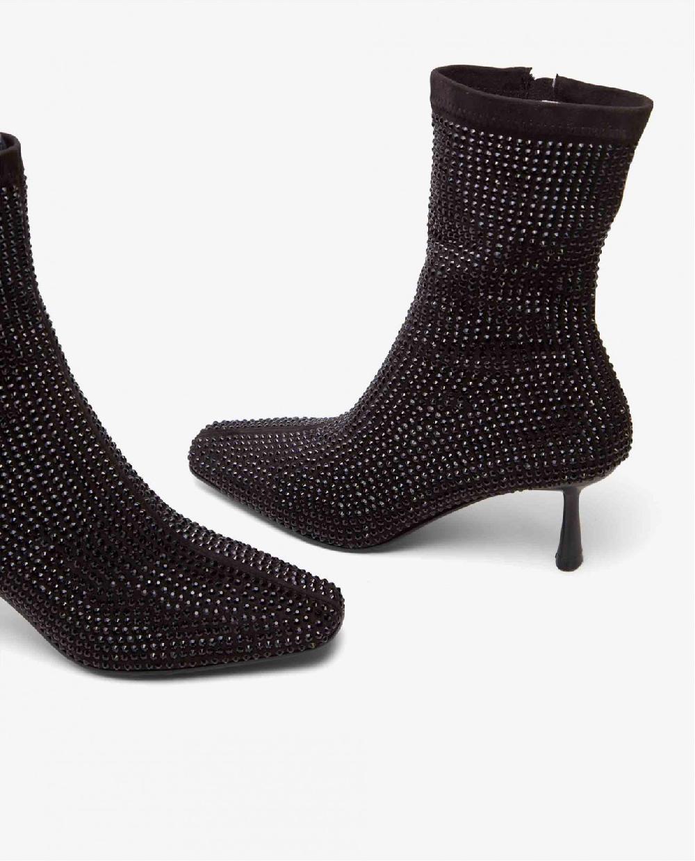 Cuplé BOTIN STRASS T/F LICRA STRECH NEGRO Solo hoy