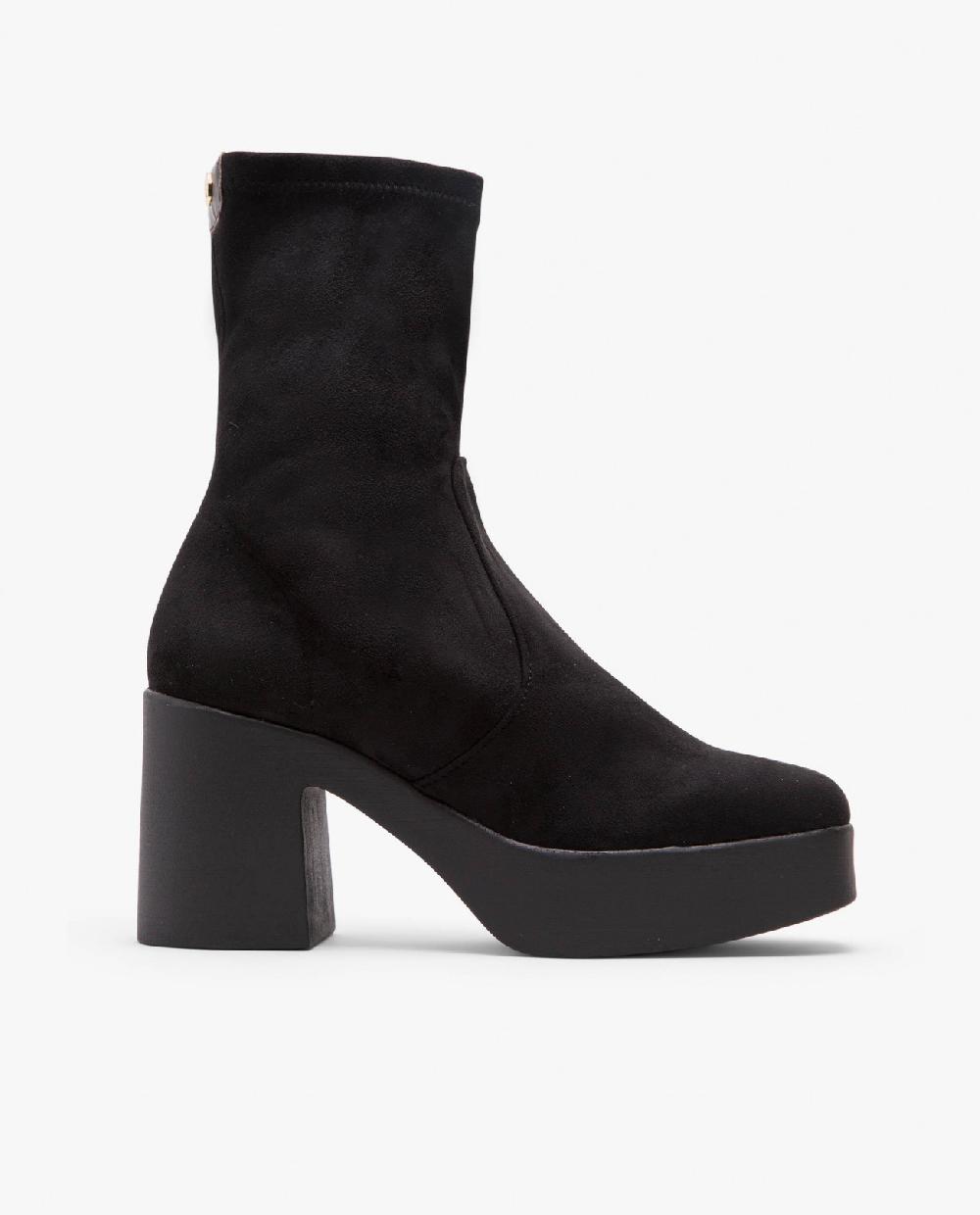 Cuplé BOTIN PLATAFORMA ULTRASUEDE STRECH NEGRO Solo queda un día