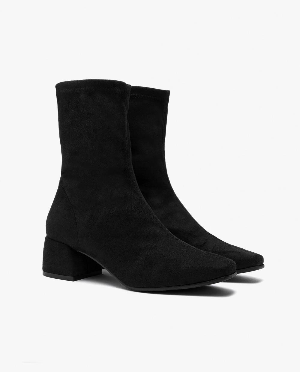 Cuplé BOTIN ULTRASUEDE STRECH NEGRO Ofertas especiales