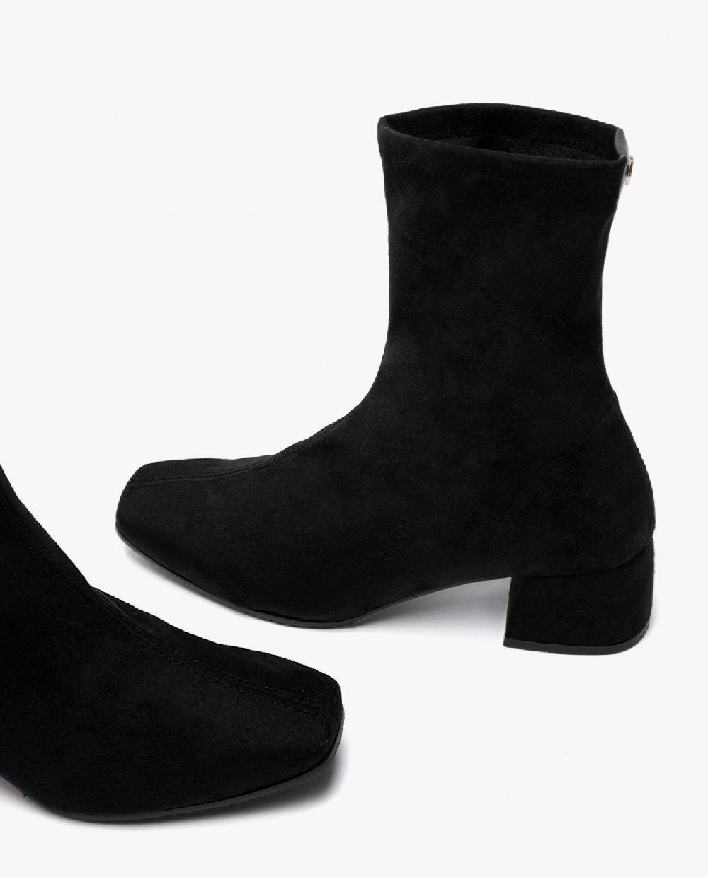 Cuplé BOTIN ULTRASUEDE STRECH NEGRO Ofertas especiales
