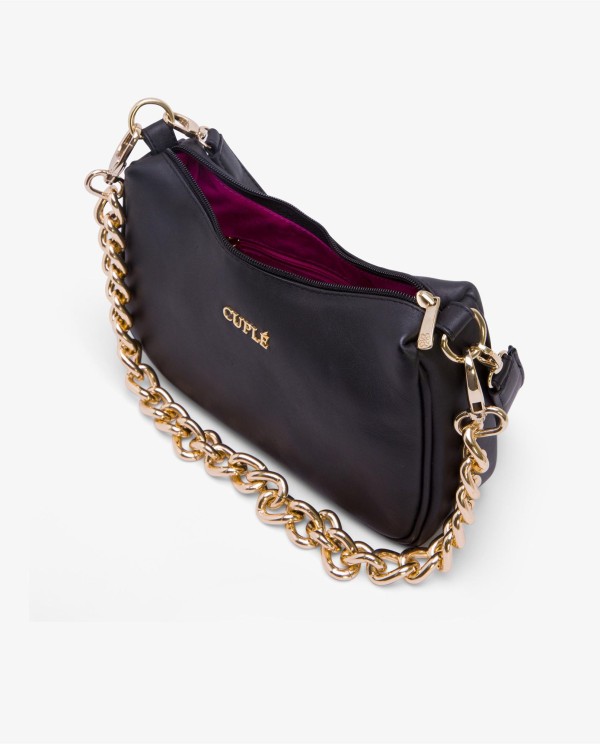 Cuplé BOLSO FATIMA NAPA NEGRO Outlet