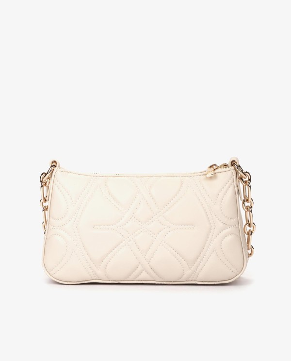 Cuplé BOLSO DE HOMBRO BEIGE ACOLCHADO CON CADENA Y TACHUELAS DORADAS Ofertas