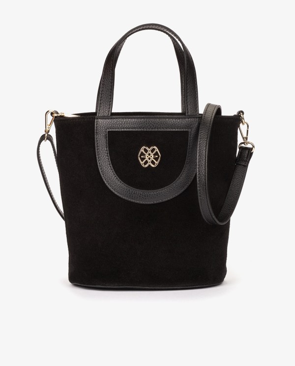 Cuplé BOLSO SHOPPING SERRAJE NEGRO